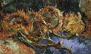 Four Withered Sunflowers, Vincent Van Gogh